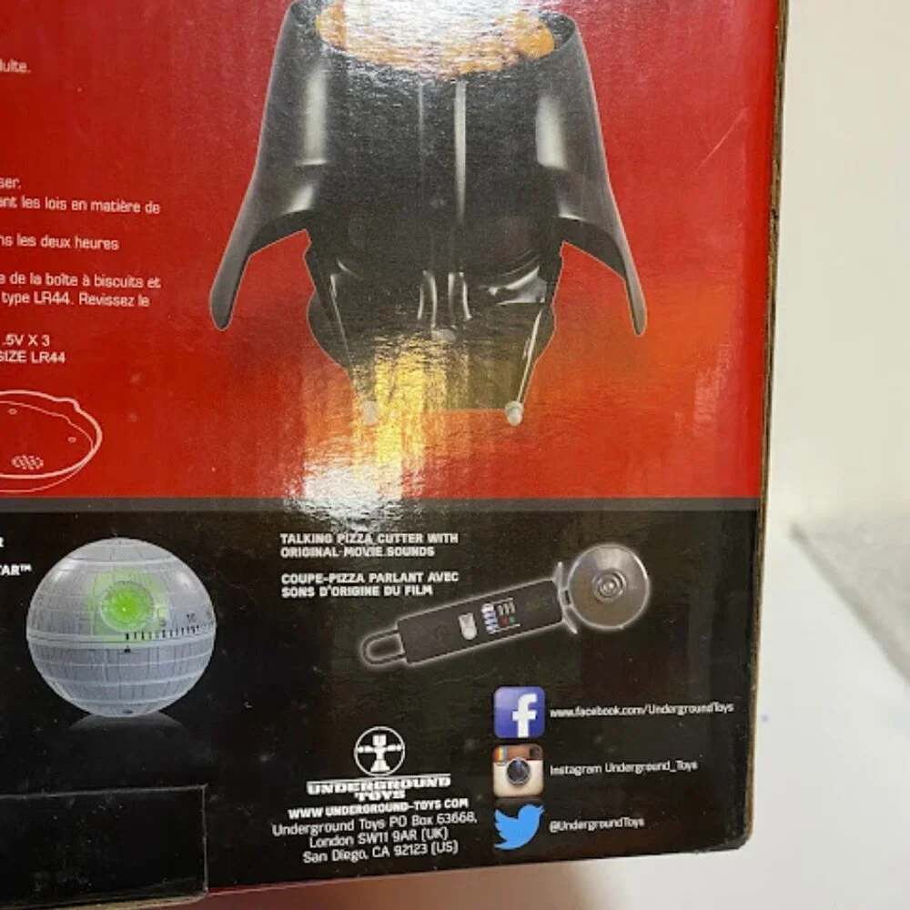 Star Wars Darth Vader Talking Cookie Jar with Original Movie Sounds - Picture 12 of 16